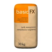 Tynki - Tynk maszynowy cementowo-wapienny Basic FX 30 kg - miniaturka - grafika 1