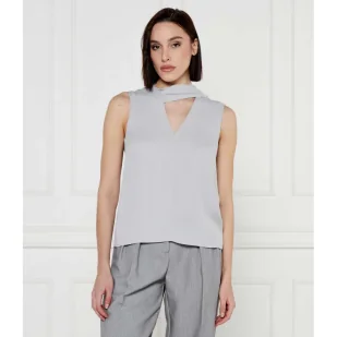 Patrizia Pepe Bluzka Regular Fit - Bluzki damskie - miniaturka - grafika 1
