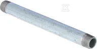 Akcesoria hydrauliczne - Sztucer stalowy ocynkowany 1/2" dł. 1.00m dwustronnie gwintowany - miniaturka - grafika 1