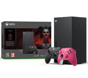 Konsole Xbox - Xbox Series X z napędem - 1TB + Diablo IV + dodatkowy pad (różowy) - miniaturka - grafika 1