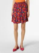 Spódnice - Vila - Spódnica damska VIKara, wielokolorowy|wyrazisty róż|pomarańczowy - miniaturka - grafika 1