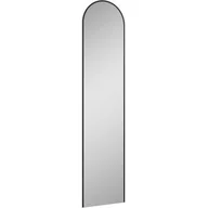 Lustra - Elita Sharon Long Cut lustro 35x150 cm owalne z oświetleniem LED rama czarny mat 168508 - miniaturka - grafika 1