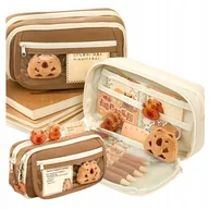 Piórniki - Piórnik Szkolny Do Szkoły Kapibara Capybara Organizer Na Przybory Kredki - miniaturka - grafika 1