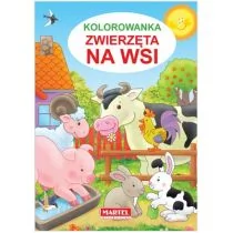 Kolorowanka Zwierzęta na wsi - Jarosław Żukowski - Książki edukacyjne - miniaturka - grafika 1