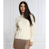 Swetry damskie - Patrizia Pepe Sweter | Regular Fit - miniaturka - grafika 1