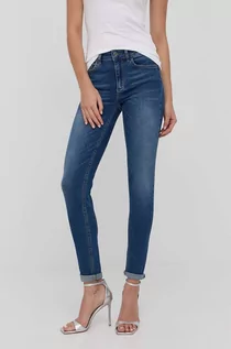 Spodnie damskie - Liu Jo jeansy damskie high waist - grafika 1