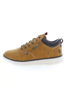 U.S. Polo Assn. Sneakersy "Ygor" w kolorze jasnobrązowym - Trampki męskie - miniaturka - grafika 1