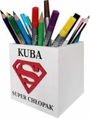 Przyborniki na biurko - Prowansalska Manufaktura Przybornik na kredki OK15 - miniaturka - grafika 1