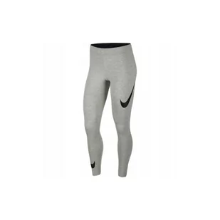 Damskie legginsy sportowe Nike Leg-a-see Swoosh DB3896-063 - Legginsy - miniaturka - grafika 1