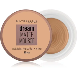 Maybelline Dream Matte Mousse podkład w musie 21 Nude 18ml - Podkłady do twarzy - miniaturka - grafika 1