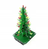 Ozdoby bożonarodzeniowe - Choinka LED 5V 3D RGB do samodzielnego montażu - miniaturka - grafika 1