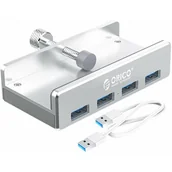 Huby USB - ORICO Aluminiowy Hub 4porty usb 3.0 przykręcany - miniaturka - grafika 1