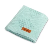 Koce i narzuty dla dzieci - KOC BAMBUS 100% 100X80CM MIĘTOWY - miniaturka - grafika 1