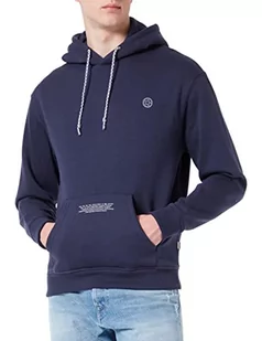 BLEND Męska bluza z kapturem, 194024/sukienka blues, M - Bluzy męskie - miniaturka - grafika 1