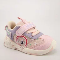 Buty dla dziewczynek - APAWWA Q926 niemowlęce buciki sportowe różowe - miniaturka - grafika 1