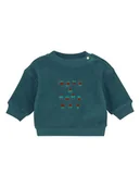 Bluzy i sweterki niemowlęce - Noppies Bluza w kolorze zielonym - miniaturka - grafika 1