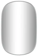 Lustra - Wiszące srebrne owalne lustro 60x40 cm - Kogo 3X - miniaturka - grafika 1