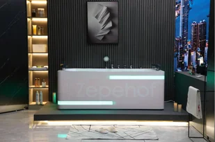 Zepehof Wanna z hydromasażem EB-869 prostokątna 180cmx88cmx65cm MASAŻ DŁONI, DYSZE WIRUJĄCE - Wanny z hydromasażem - miniaturka - grafika 2