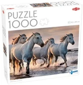 Puzzle - Puzzle 1000 White horses on the beach Tactic - puzzle - miniaturka - grafika 1