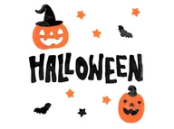 Halloween - Naklejki żelowe na szybę Halloween - 1 komplet - miniaturka - grafika 1