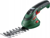 Nożyce i noże - Bosch Bosch Isio 0600833106 Cordless Brush and Grass Shears Set - miniaturka - grafika 1