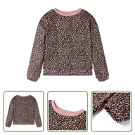 Bluzy dla dziewczynek - Bluza dziecięca - subtelny róż - 104 - Bluza Dziecięca - miniaturka - grafika 1