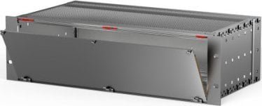 SCHROFF Panel przedni SCHROFF, ekranowany, dolny na zawiasach, 3 HU, 84 HU, 2,5 mm, al, anodowany przód, przewodzący tył