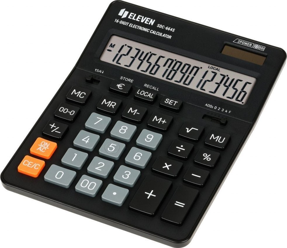 Kalkulator Eleven Kalkulator SDC664S 16-cyfrowy wyświetlacz