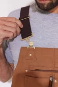 Spodnie sportowe męskie - Ogrodniczki Carhartt Bib Overall Brown - miniaturka - grafika 1