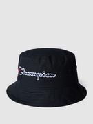 Czapki męskie - Czapka typu bucket hat z napisem z logo - miniaturka - grafika 1