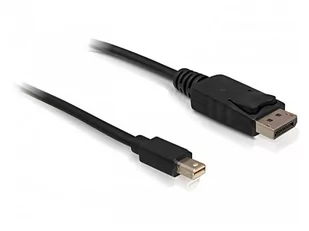 DeLOCK KABEL DISPLAYPORT MINI(M)->DISPLAYPORT(M) V1.2 3M 4K CZARNY - Kable komputerowe i do monitorów - miniaturka - grafika 2