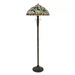Clayre & Eef Lampa Tiffany Podłogowa CE5LL-5990 - Lampy stojące - miniaturka - grafika 1