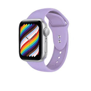 Crong Liquid - Pasek do Apple Watch 42/44/45 mm (fioletowy) - Akcesoria do smartwatchy - miniaturka - grafika 5