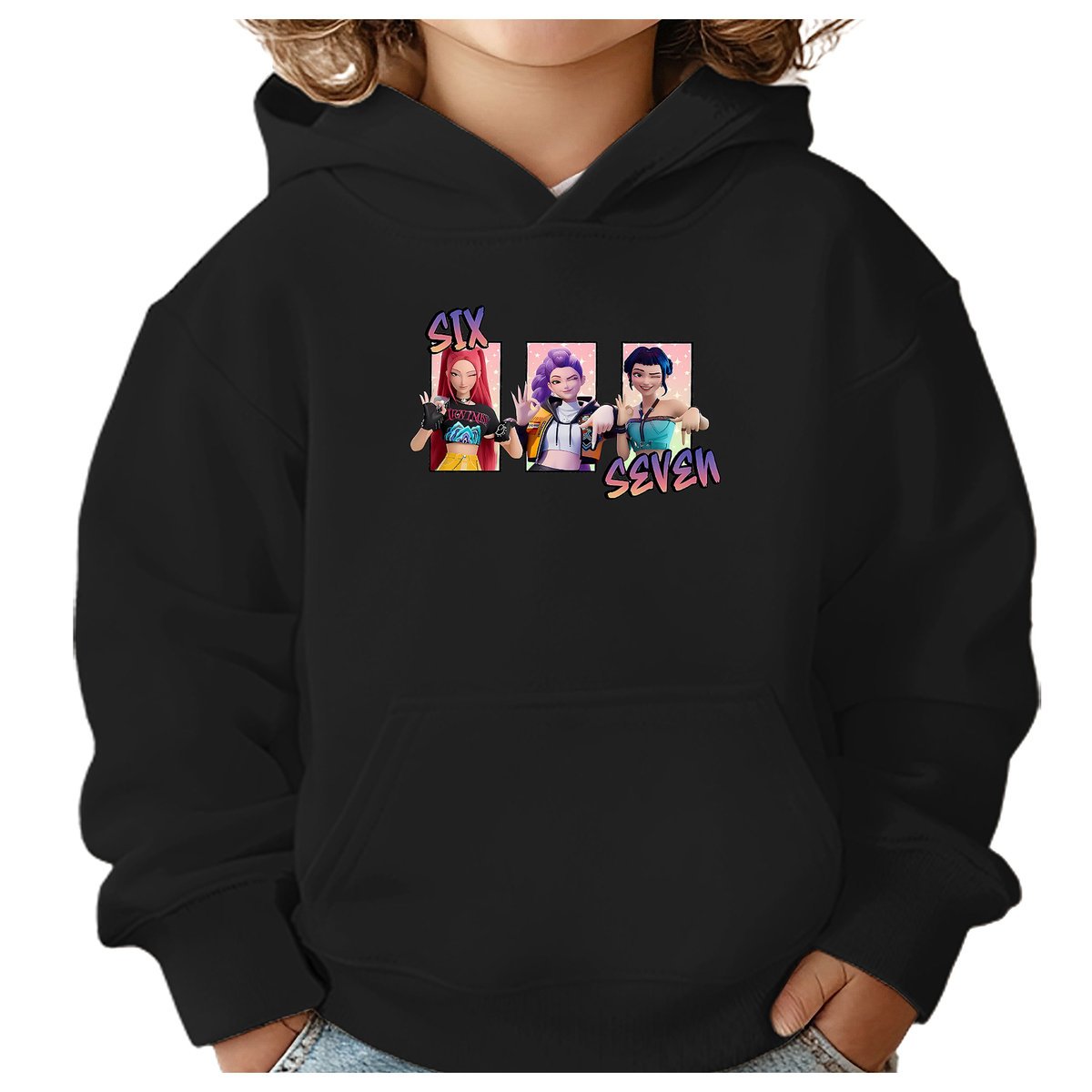 BLUZA DZIECIĘCA 67 SIX SEVEN VIRAL HUNTRIX 122-128 CHŁOPIĘCA DZIEWCZĘCA