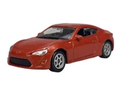 Samochody i pojazdy dla dzieci - WELLY TOYOTA 86 POMARAŃCZOWY 1:60 SAMOCHÓD NOWY METALOWY MODEL - miniaturka - grafika 1