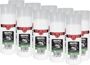 ZESTAW Wkłady do zniczy parafinowe BISPOL P280 75H 10szt. + Zapałki DABSTER_PL 38szt. - Lampiony i znicze - miniaturka - grafika 1