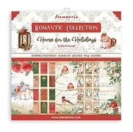 Scrapbooking - Blok papierów, Stamperia  - HOME FOR THE HOLIDAYS 30x30 - miniaturka - grafika 1
