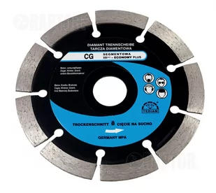 Tarcza Diamentowa Beton Kostki Bruk 125 mm - Tarcze do pił - miniaturka - grafika 1