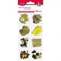 Titanum Zestaw do cardmakingu złoty - Zabawki kreatywne - miniaturka - grafika 1