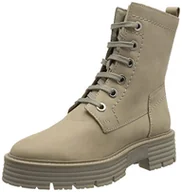 Botki damskie - Marco Tozzi Damskie 2-25217-29 skórzane botki sznurowane botki botki kwarcowe, nubuk, 39 EU - miniaturka - grafika 1