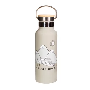 On The Road - Metalowa Butelka Na Wodę 500 Ml - Butelki termiczne - miniaturka - grafika 1