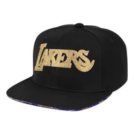 Czapki męskie - Czapka z daszkiem bejsbolówka Mitchell & Ness NBA Los Angeles Lakers - miniaturka - grafika 1