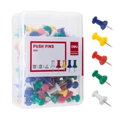 Pinezki - Pinezki Deli do tablicy korkowej Beczułki seria Rio opak. 100 szt. - miniaturka - grafika 1