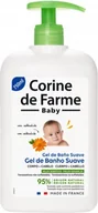 Kosmetyki kąpielowe dla dzieci - Corine De Farme Baby Delikatny żel pod prysznic 750 ml - miniaturka - grafika 1