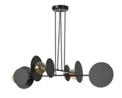 Lampy sufitowe - Emibig Idea lampa wisząca 4-punktowa czarna 792/4 - miniaturka - grafika 1