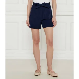 GUESS Szorty + pasek NEW VALENTINA Loose fit - Spodenki damskie - miniaturka - grafika 1