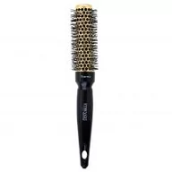 Szczotki i grzebienie do włosów - INTER-VION Thermic Hair Styling Brush - Termiczna szczotka do stylizacji krótkich włosów 25 mm - Gold Label - miniaturka - grafika 1