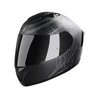 Kaski motocyklowe - STORMER, Kask full face motocyklowy ZS-601 REDBACK black grey matt, L - miniaturka - grafika 1