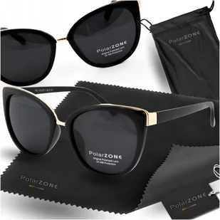 OKULARY PRZECIWSŁONECZNE Damskie z Polaryzacją Filtr UV400 KOCIE PolarZone - Okulary przeciwsłoneczne - miniaturka - grafika 1
