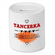 Skarbonki - Dla Pokojówki Skarbonka na Urodziny na Prezent z Nadrukiem ze Zdjęciem + Opakowanie na prezent (wzór 01) - miniaturka - grafika 1